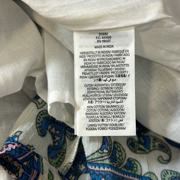 Boden Elsa Crinkle Midi Tea Dress Surf The Web Paisley Wave Pockets US 10 NEW - Picture 11 of 14